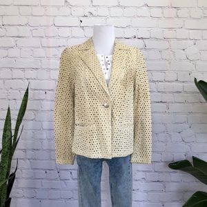 Bradley Bayou Suede Laser Cut Jacket